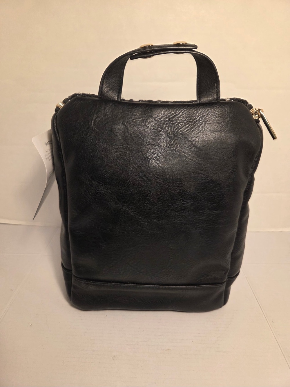 Itzy Ritzy Chill Like A Boss Bottle Bag The Kelly Black Tweed Diaper Accessory - Picture 5 of 10